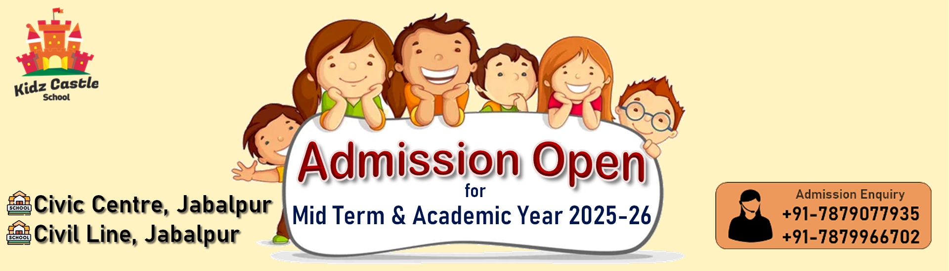 Admission Open for 2025-26